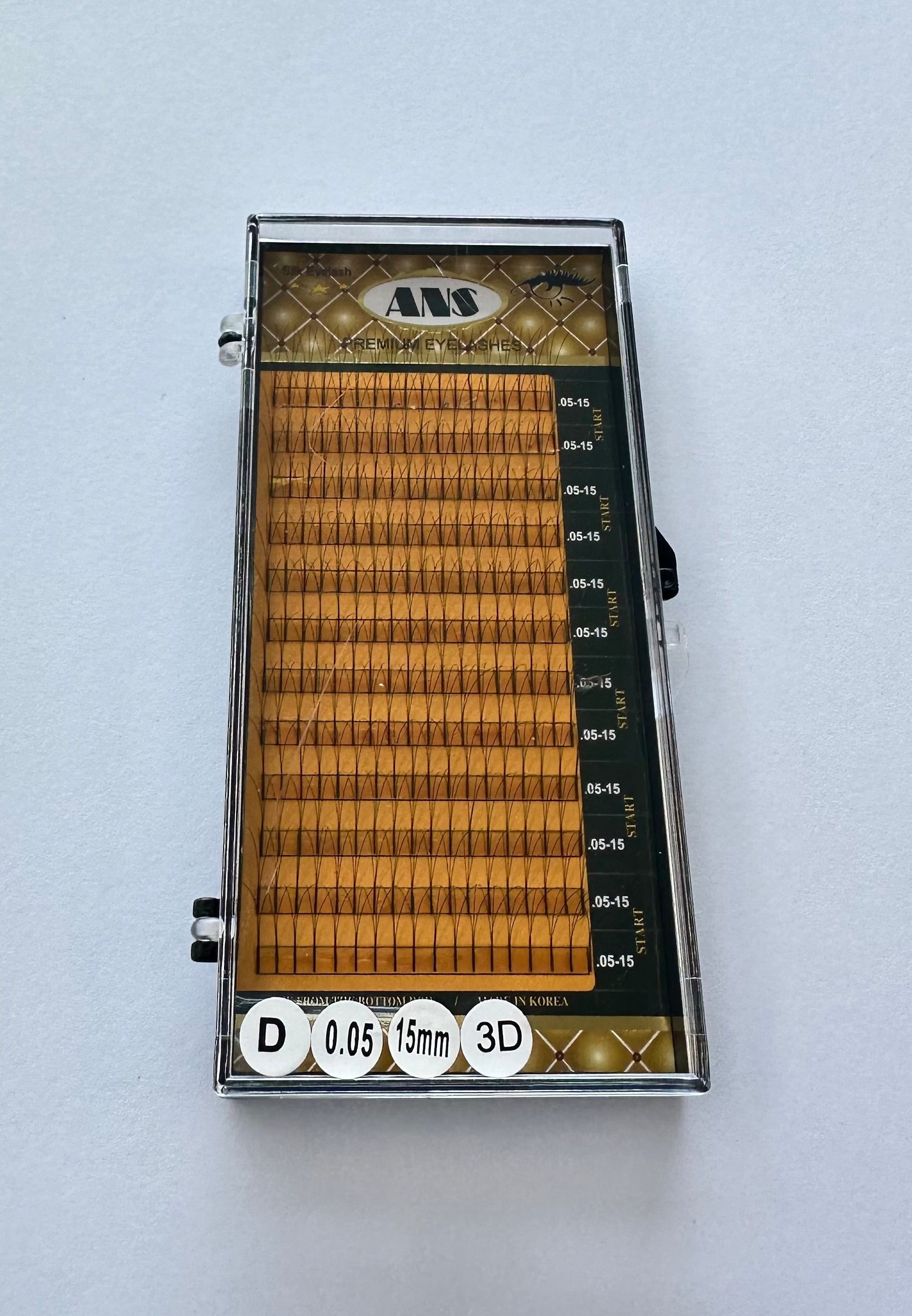 3D Silk Eyelash Extension tray 0.05mm