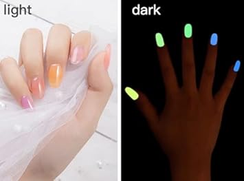 Cre8tion  Diamond Top Gel Glow in the dark