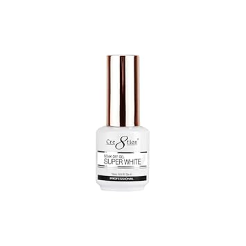 Cre8tion Gel Polish - Soak Off Gel Super White