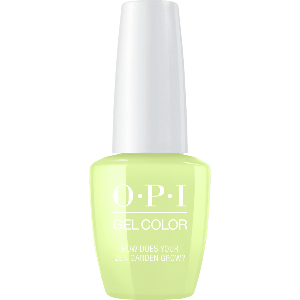 OPI Gel Colour - How Does Your Zen Garden Grow?