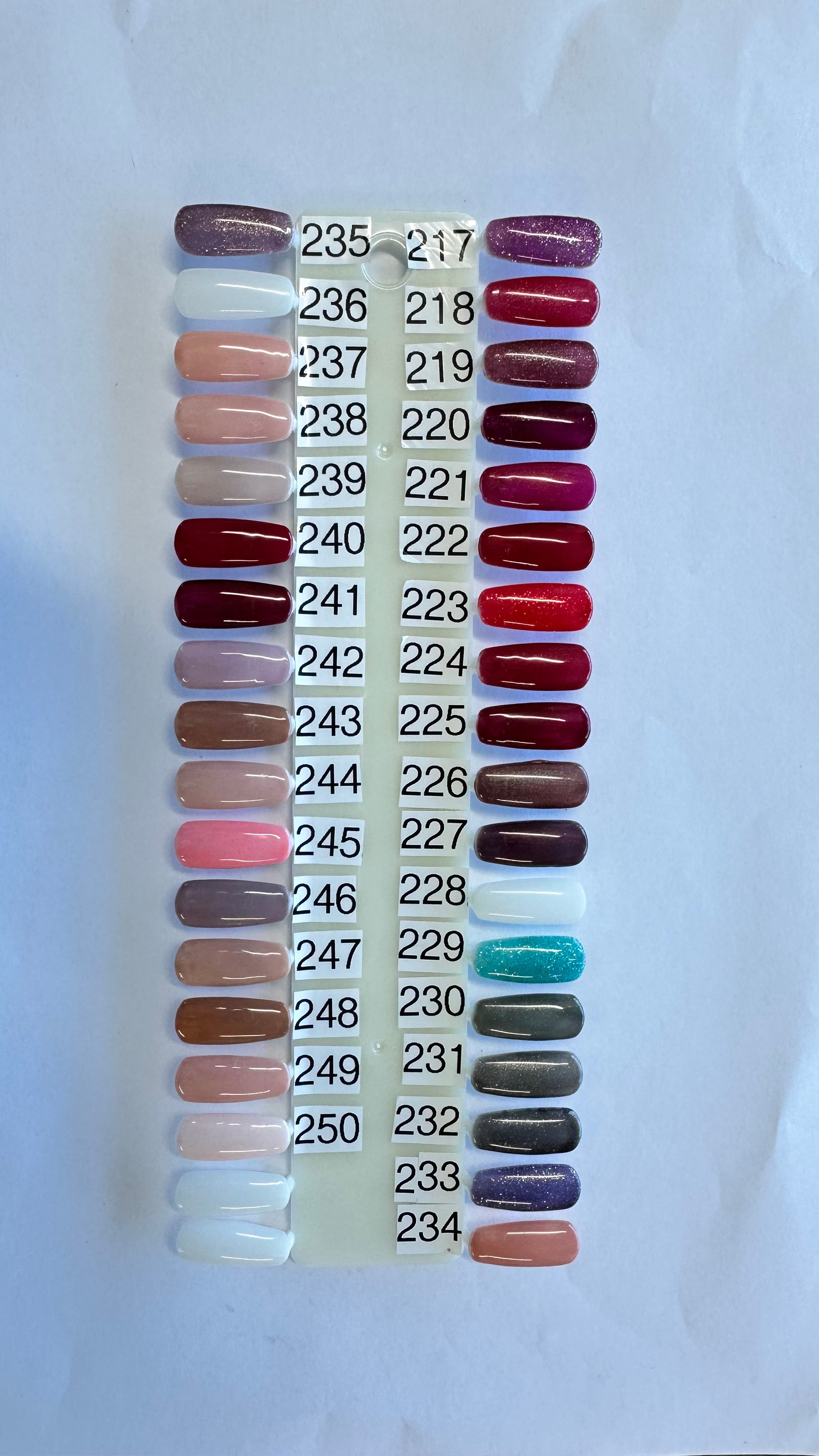 ANS Gel polish # 217-235