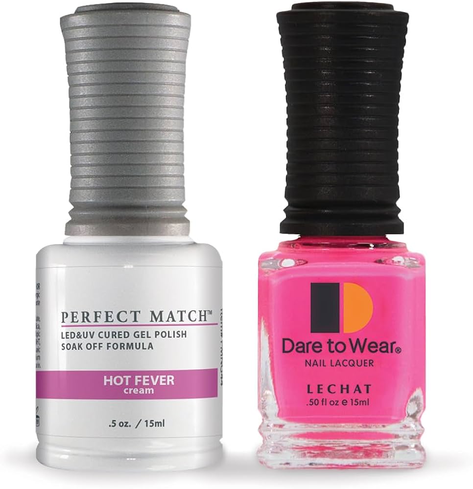 LeChat Perfect Match Duo Gel & Lacquer - #44- Hot Fever
