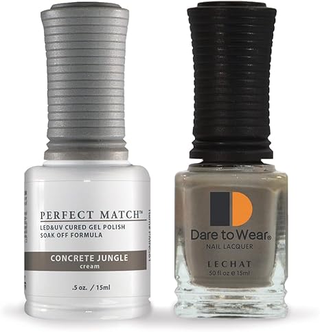 LeChat Perfect Match Duo Gel & Lacquer - #PMS61 - Concrete Jungle