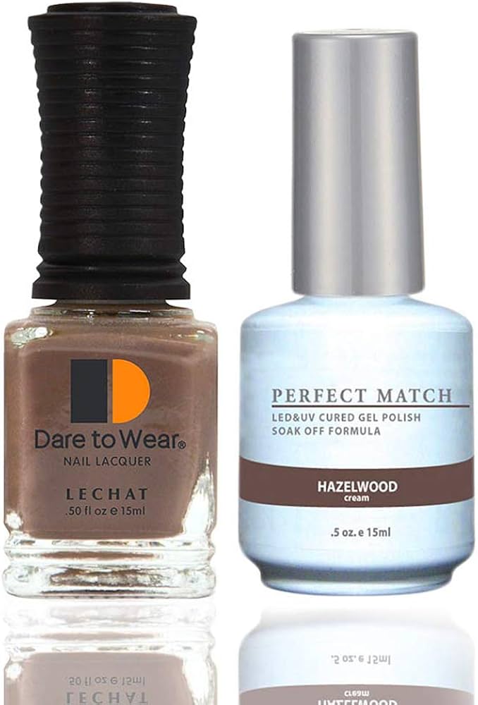 LeChat Perfect Match Duo Gel & Lacquer - #PMS129- Hazelwood