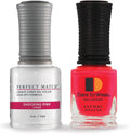 LeChat Perfect Match Duo Gel & Lacquer - #PMS45 Shocking Pink