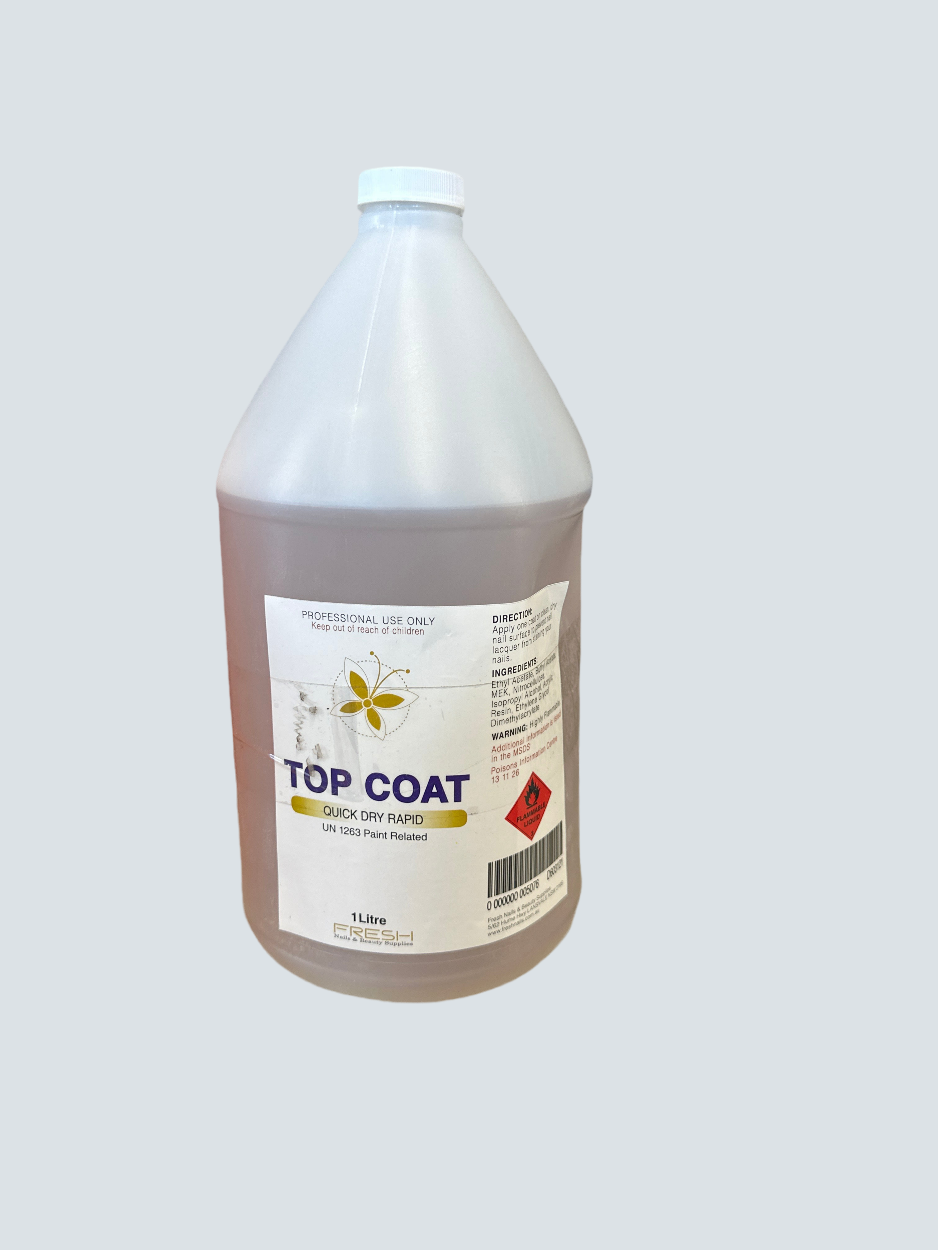 Quick dry Top Coat 1 gallon