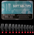 Soft Gel Tips - Medium Almond