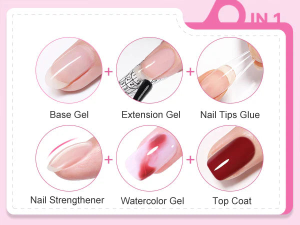 Born Pretty 6 in 1 builder gel in bottle