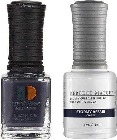 LeChat Perfect Match Duo Gel & Lacquer - #186- Stormy Affair