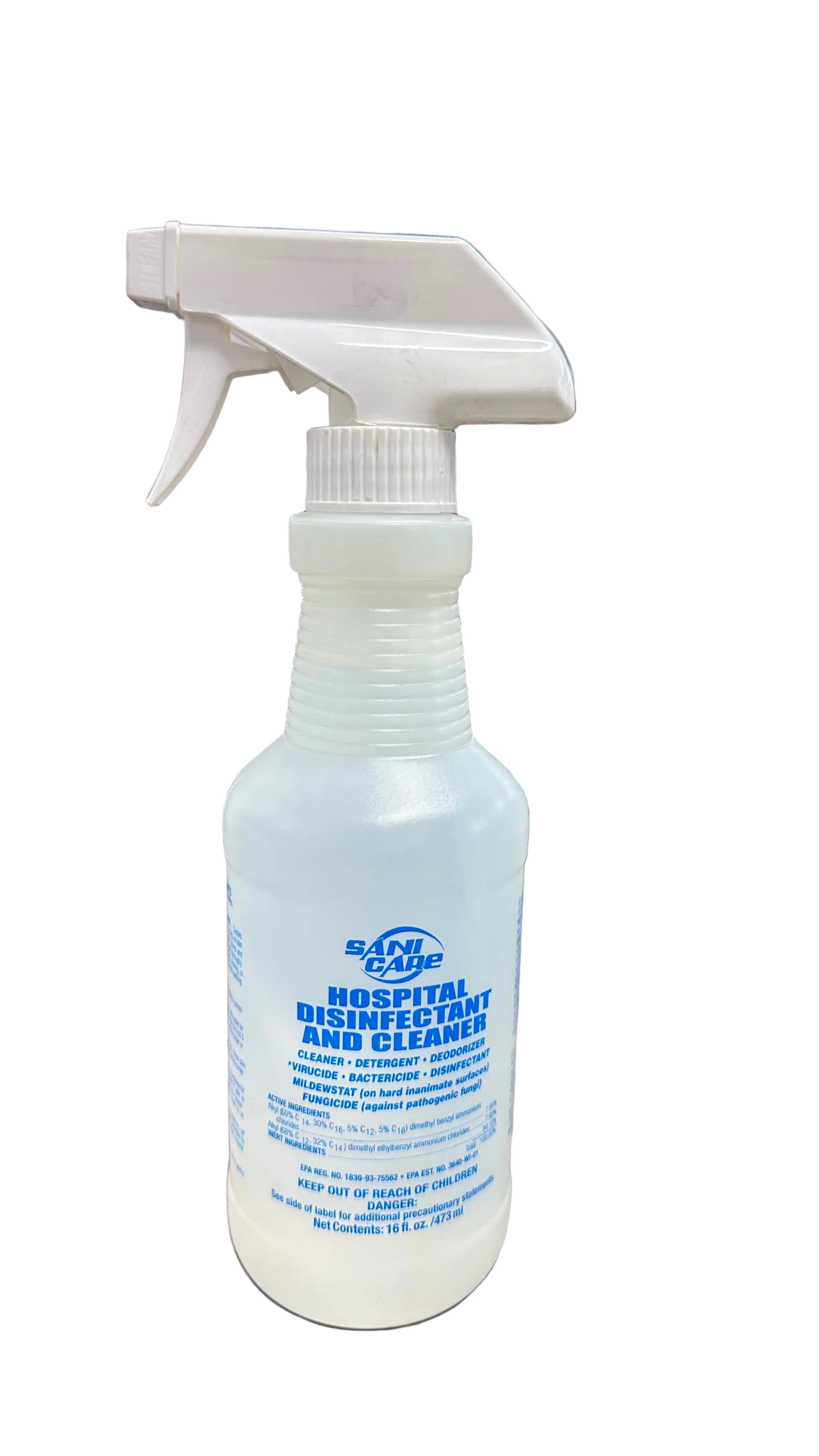 Sanicare Hospital Disinfectant and Cleaner 473ml