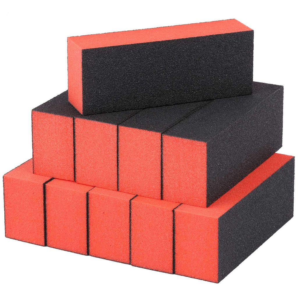 Dixon 3 Way Orange/Black Buffer - 500pcs
