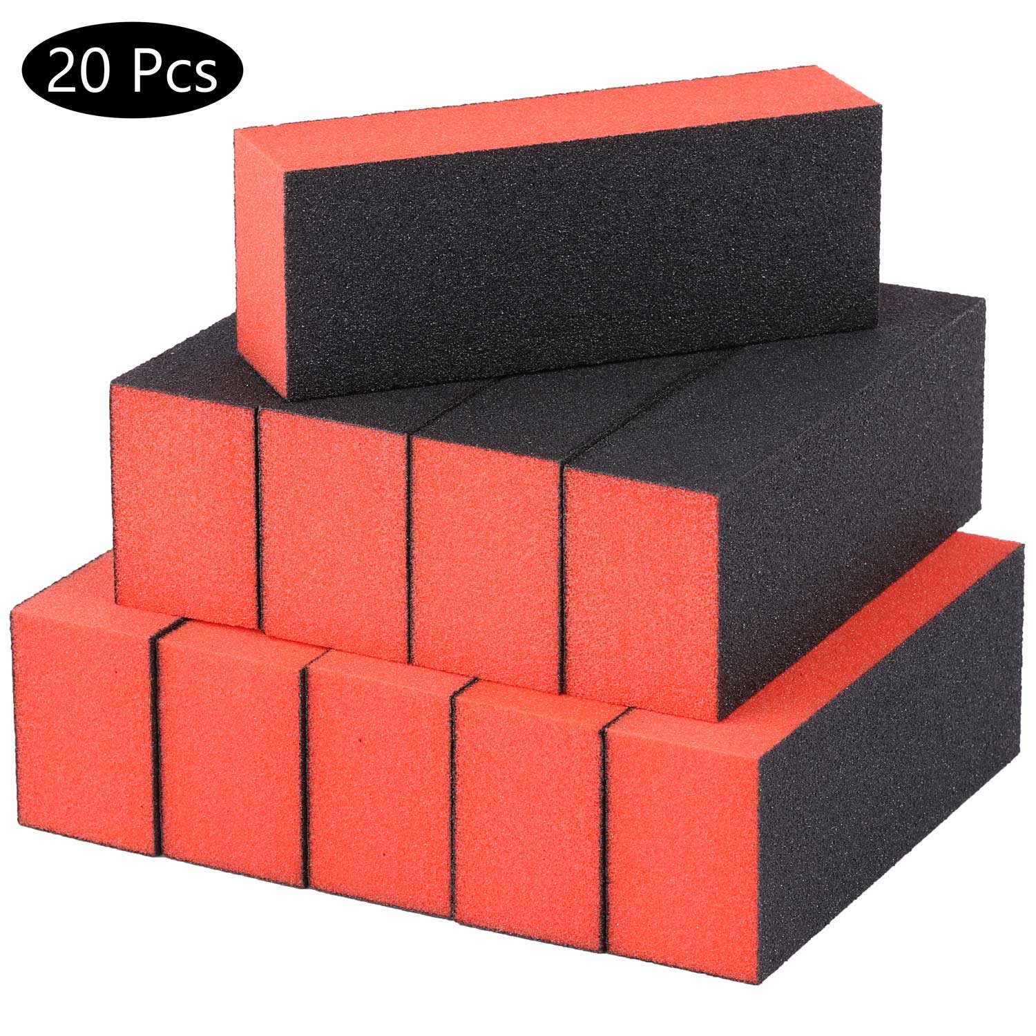 3 Way Orange/Black Buffer - 20 pcs