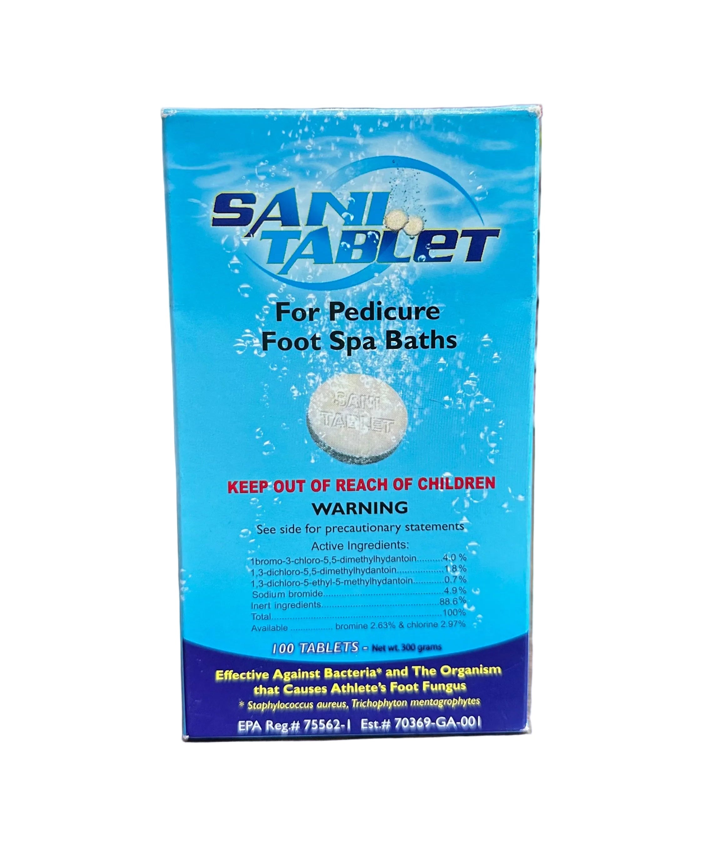 Sani Pedicure Tablets - 100 pcs