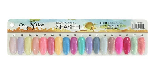 Cre8tion Gel Polish - Soak Off Gel Seashell 12