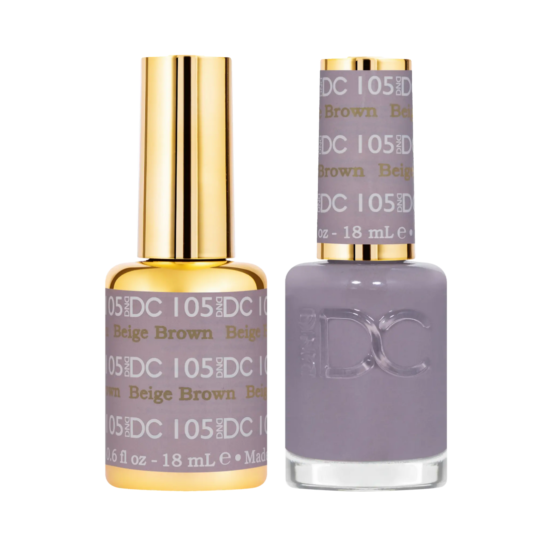 DND Duo Set DC#105 - Beige Brown
