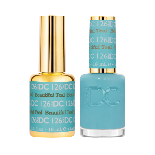 DND Duo Set DC#126 - Beautiful Teal