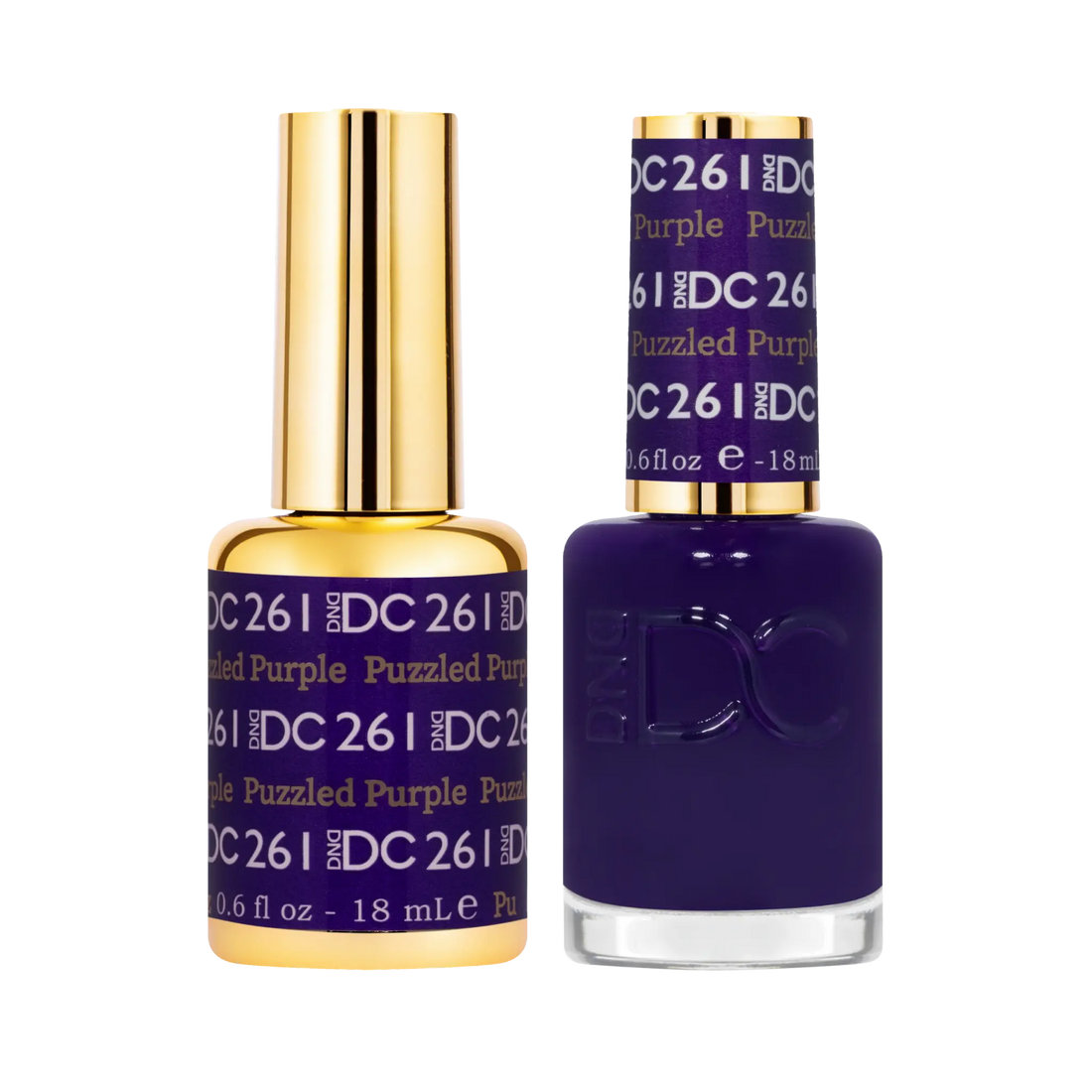 DND Duo Set DC#261 - Puzzled Purple