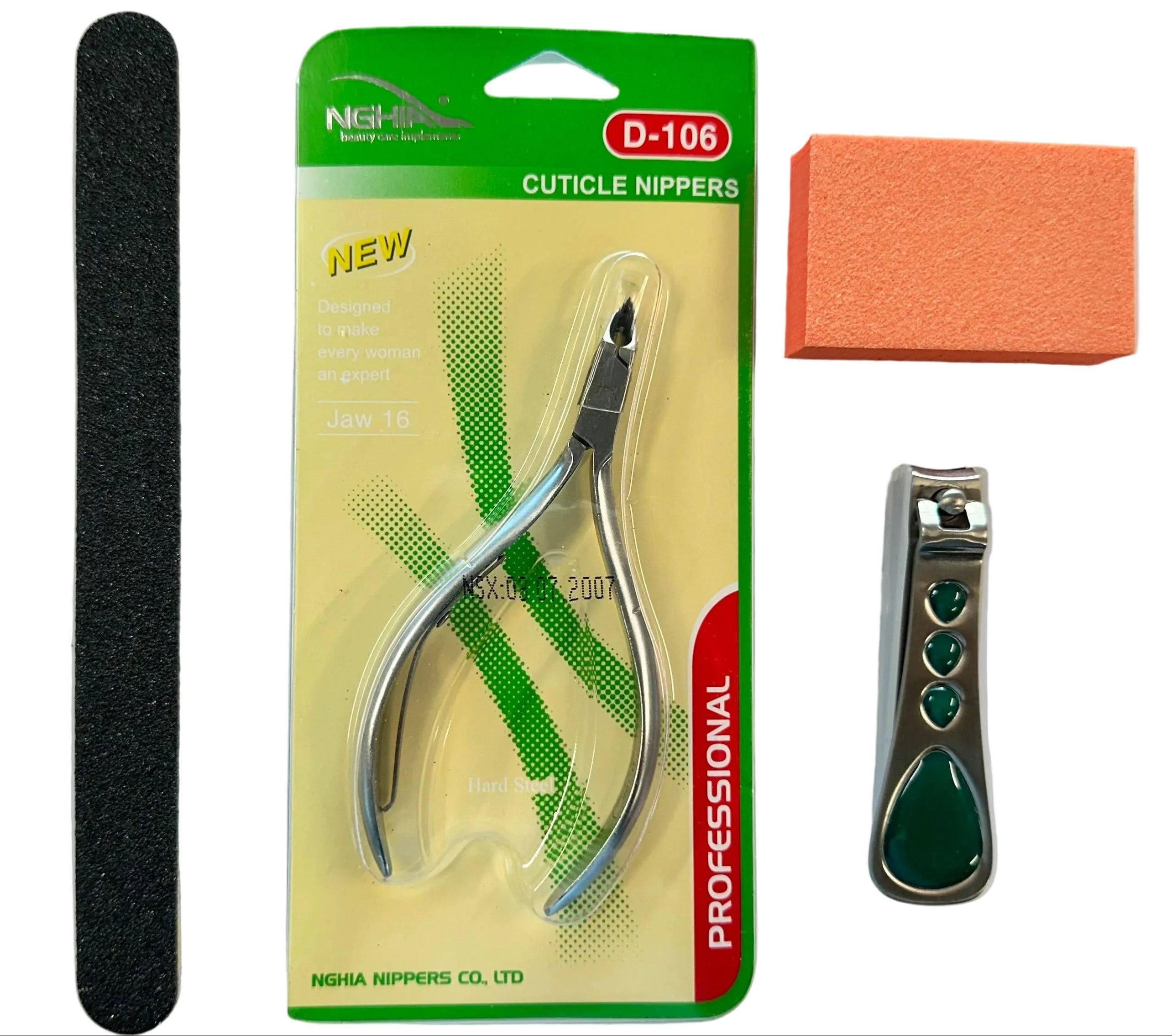 Manicure  Metal Box Set 4pcs