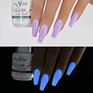 Cre8tion Gel Polish - Soak Off Gel Glow in the Dark 11