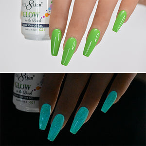 Cre8tion Gel Polish - Soak Off Gel Glow in the Dark 21
