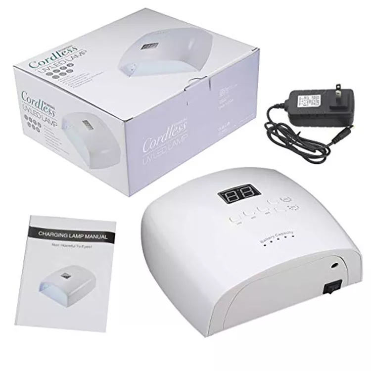 Gel UV Led Nail Lamp Professional Rechargeable-66W