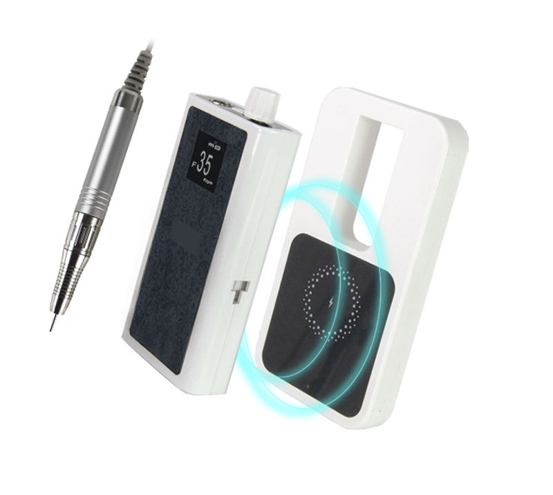 Professional Nail Drill Machine - Wireless Charging
