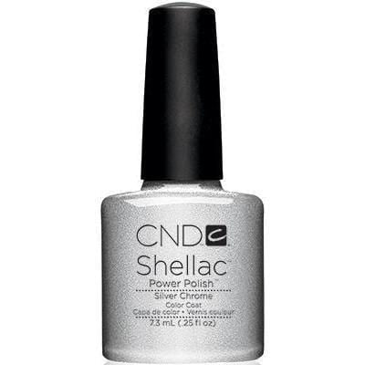 CND Shellac - Silver Chrome Colour
