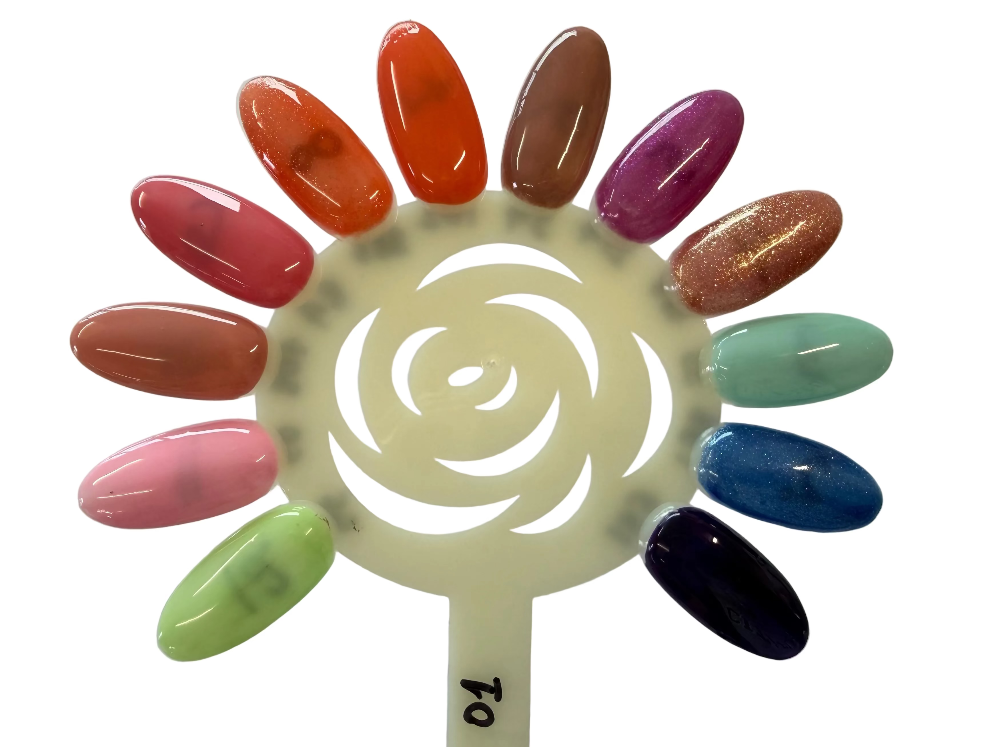 ANS Gel set12 With Color Chart No 01