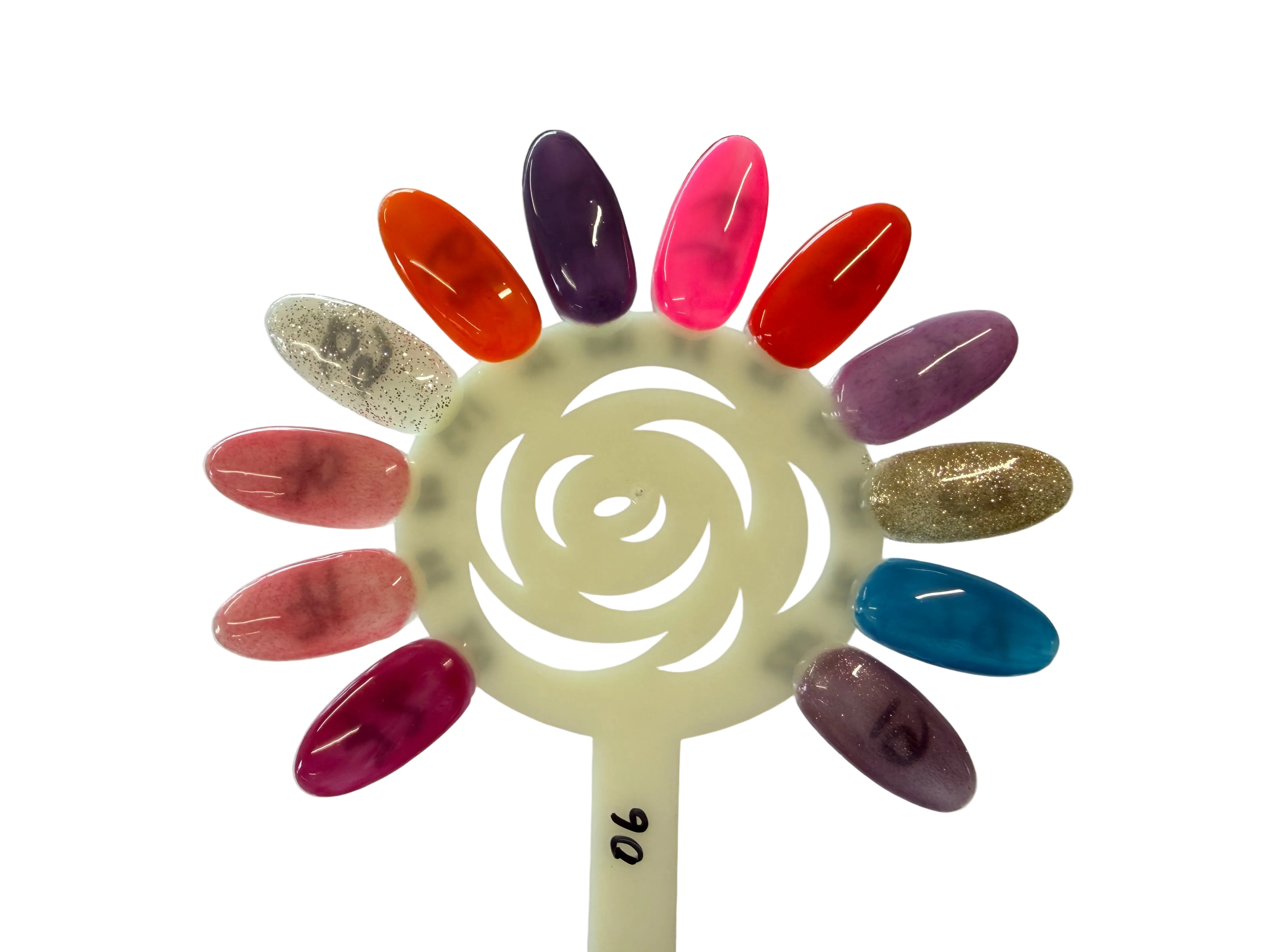 ANS Gel set12 With Color Chart No 06