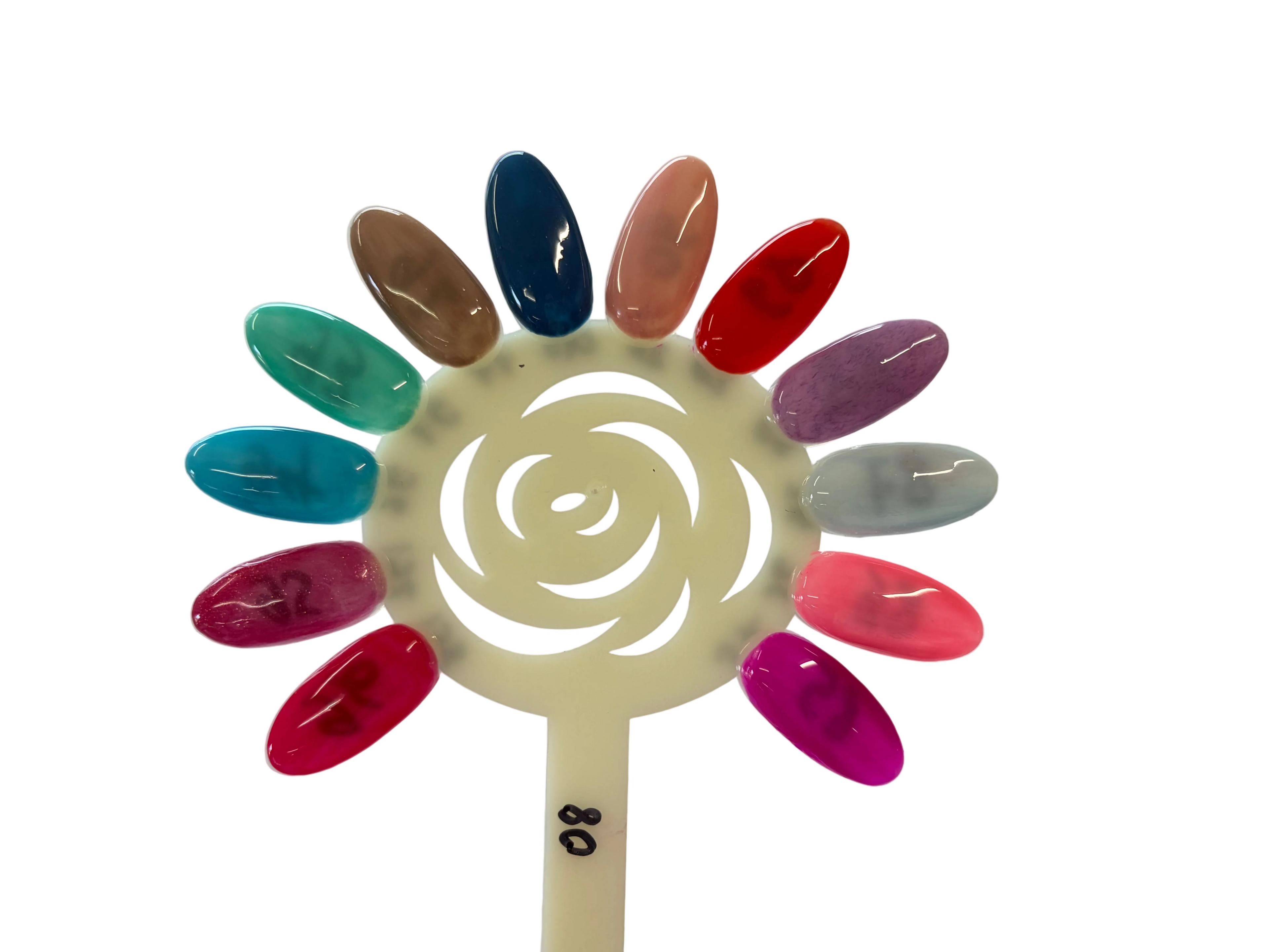 ANS Gel set12 With Color Chart No 08