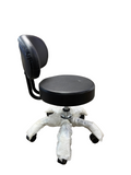 Black Leather Chair Pedicure