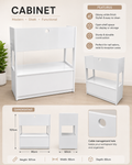 White Cabinet BC-90
