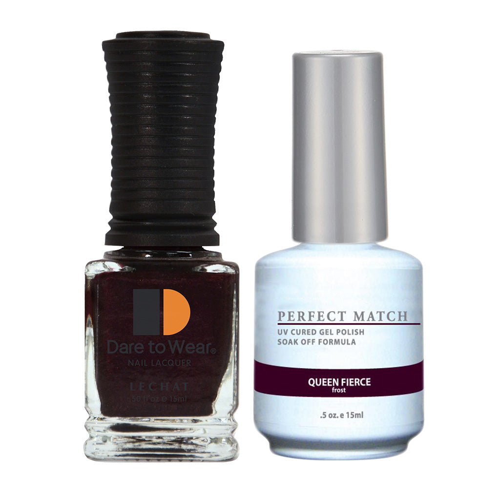 LeChat Perfect Match Duo Gel & Lacquer - #PMS63-Queen Fierce