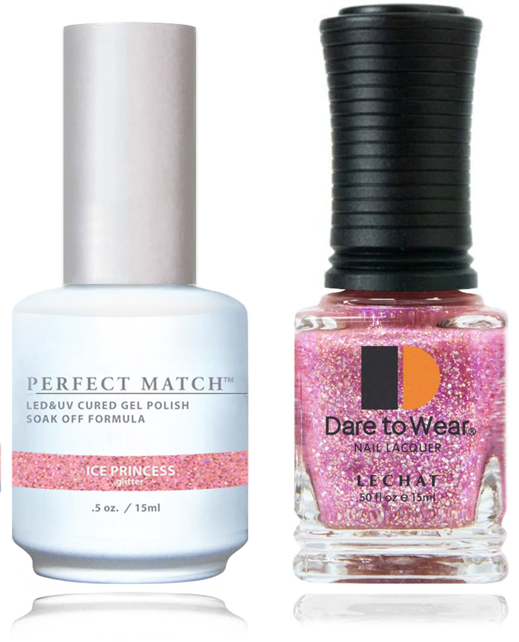 LeChat Perfect Match Duo Gel & Lacquer - #PMS167- Ice Princess