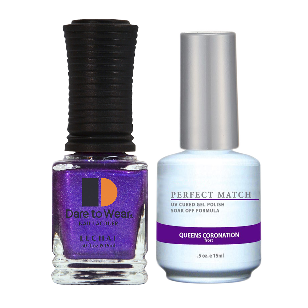 LeChat Perfect Match Duo Gel & Lacquer - #73- Queens Coronation