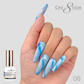 Cre8tion Gel Polish - Gel / Lacquer Marble Effect 08