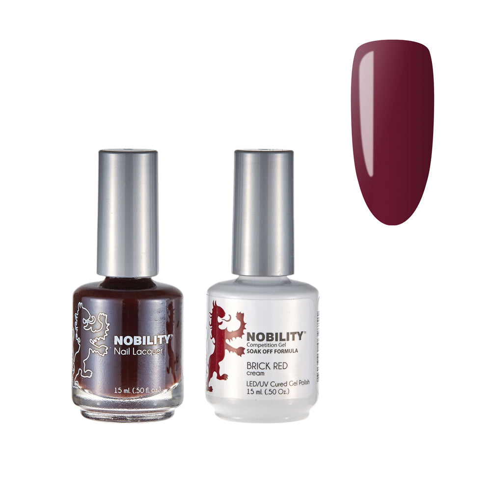 Nobility Duo Set #NBCS157 - Brick Red