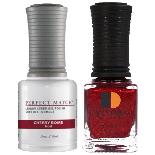 LeChat Perfect Match Duo Gel & Lacquer - #190- Cherry Bomb