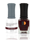 LeChat Perfect Match Duo Gel & Lacquer - #PMS132- Maroonscape