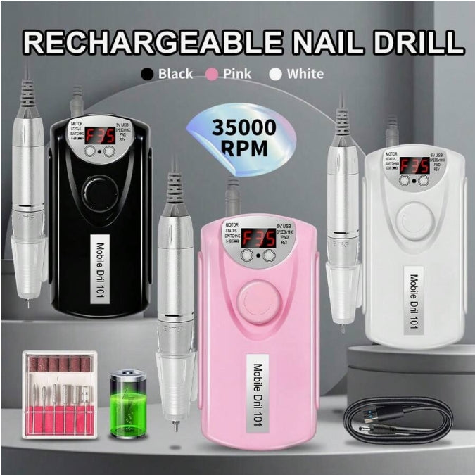 Professional Portable Nail Drill 35,000RPM