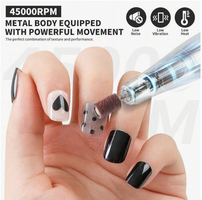 Professional Electric Nail Drill 45,000 RPM