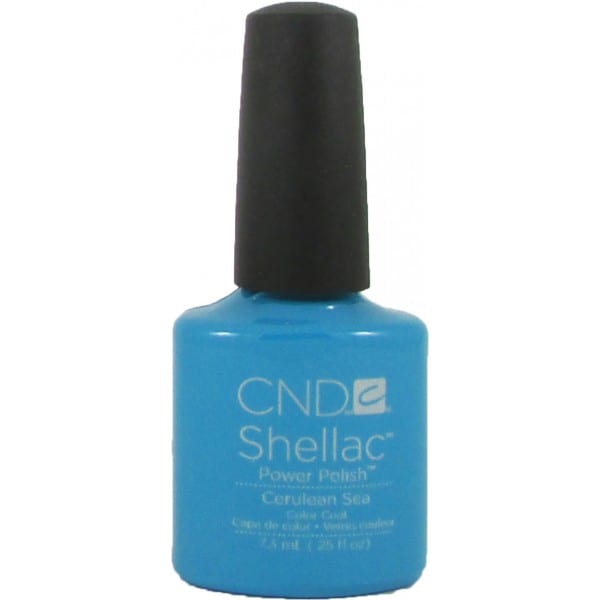 CND Shellac - Cerulean Sea Colour