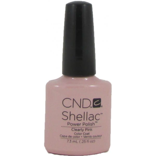 CND Shellac - Clearly Pink