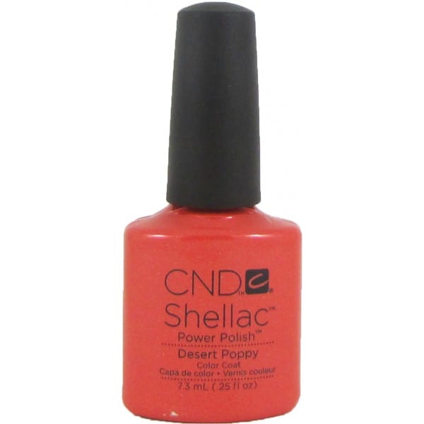 CND Shellac - Desert Poppy Colour