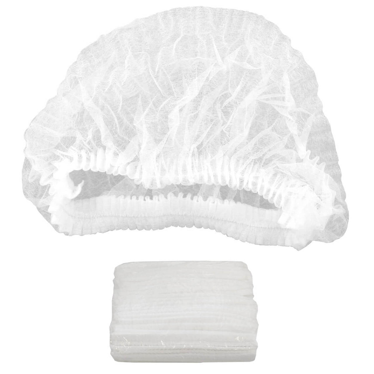 Disposable Crinkle Caps- 100 pieces
