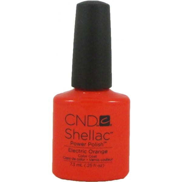 CND Shellac - Electric Orange
