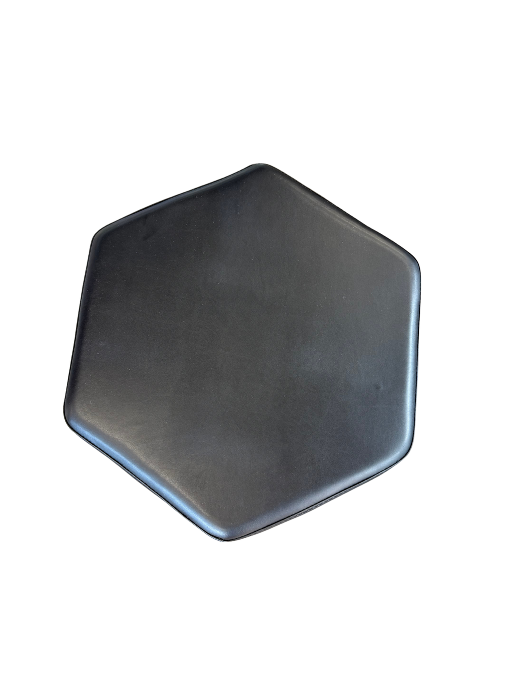 Leather Hexagon Chair