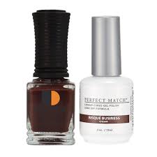 LeChat Perfect Match Duo Gel & Lacquer - #PMS184 Risque Business