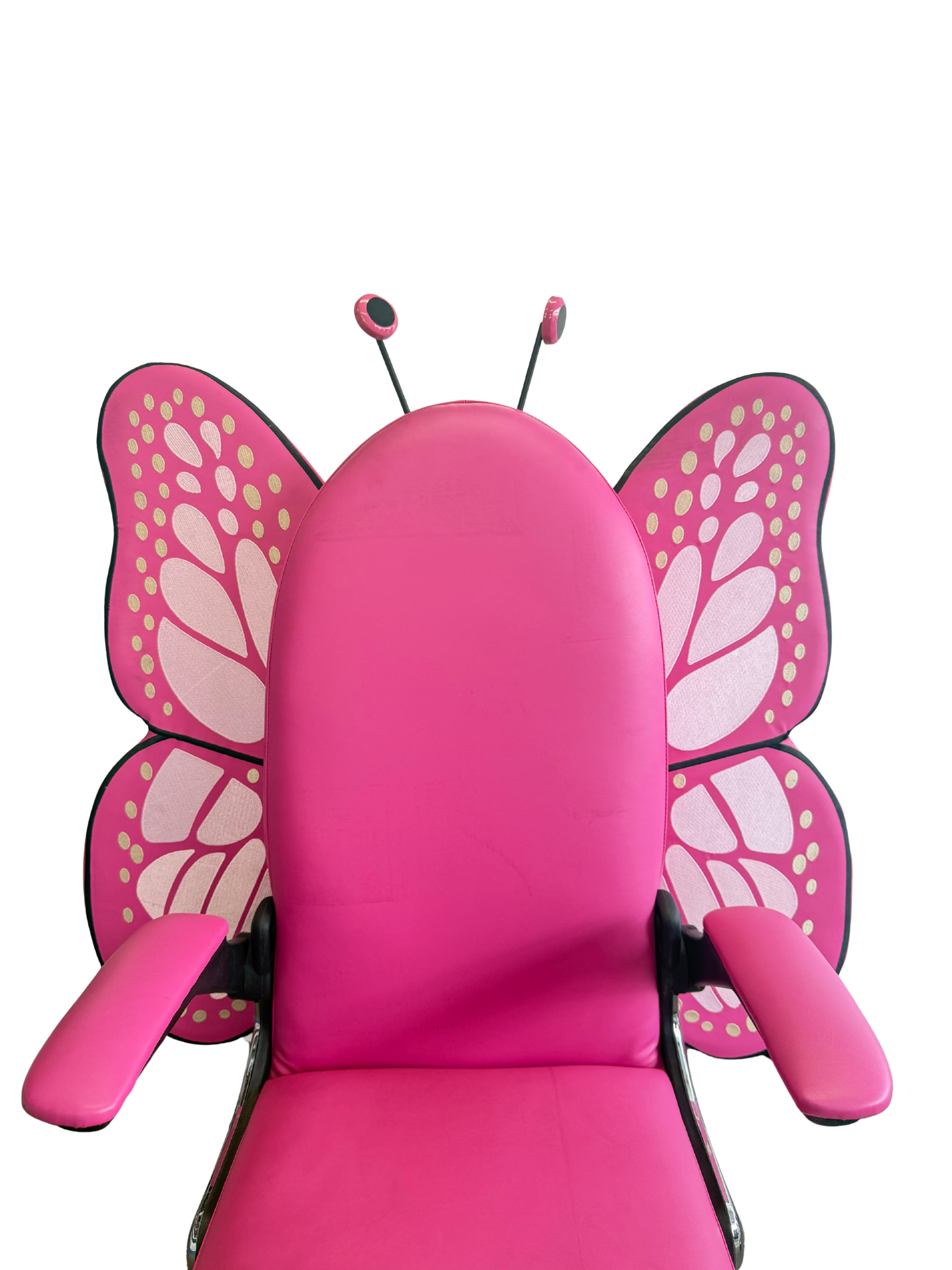 Pink Butterfly Kids Spa Pedicure Chair