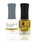 LeChat Perfect Match Duo Gel & Lacquer - #PMS135- Golden Bliss